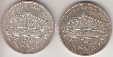 1992. 200Ft Ag "MNB" (2x) T:2