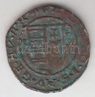 1615K-B Denár Ag "II. Mátyás" (0.49g) T:2- patina Huszár 1141., Unger II.: 870.