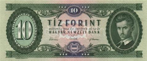 1960. 10Ft + 1962. 10Ft (2x) + 1969. 10Ft + 1975. 20F (2x) + 1980. 20Ft T:I,I-,II