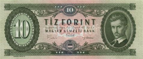 1960. 10Ft + 1962. 10Ft (2x) + 1969. 10Ft + 1975. 20F (2x) + 1980. 20Ft T:I,I-,II