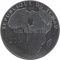 Csád 1970. 200Fr Ag "A Függetlenség 10. évfordulója / Nasser" T:P Csak 435db! R!
Chad 1970...