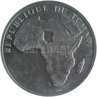 Csád 1970. 100Fr Ag "A Függetlenség 10. évfordulója / Robert Francis Kennedy" T:P Csak 975...