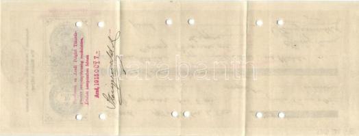 Arad 1916. 2db kitöltött érvénytelenített váltó T:III