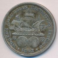 Amerikai Egyesült Államok 1893. 1/2$ Ag "Kolumbusz / Santa Maria" T:2-
USA 1893. 1/2 Dolla...