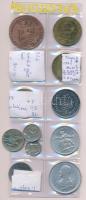 12db vegyes fémpénz/emlékérem, valamilyen évforduló alkalmából kibocsátva, közte 1865. évi Országgyű...