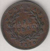 Sarawak 1870. 1C T:2 Sarawak 1870. 1 Cent C:XF