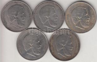1947. 5Ft Ag "Kossuth" (5x) T:3