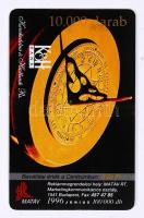 1996 Magyar Hírlap Arany telefonkártya komplett sorozata, 10 különböző db-ból áll, közte egy a Napór...