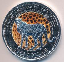 Fiji 2009. 1$ "gepárd" multicolor T:PP
Fiji 2009. 1 Dollar multicolor "cheetah" ...