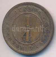 Ciprus 1884. 1/4P Br "Viktória" T:2-,3
Cyprus 1884. 1/2 Piastre Br "Victoria" C:...