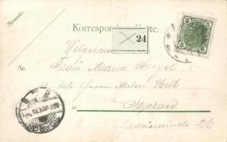 Vienna, Wien; Liesinger Brauhaus / brewery restaruant litho