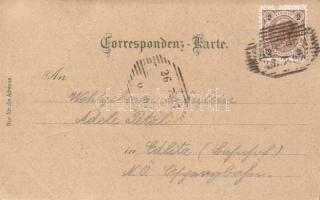 1897 Seeboden am Millstätter See, J. Singer's shop litho