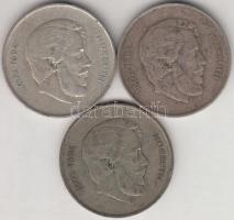 1947. 5Ft Ag "Kossuth" (3x) T:3