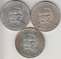 1994. 200Ft Ag "Deák" (3x) T:2,2-