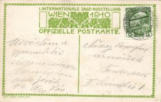 Vienna, Wien 1910 Jagdausstellung / Hunting Expo, Hungarian hunting castle s: Kalmsteiner