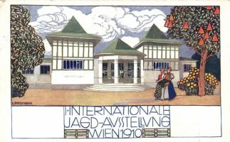 Vienna 1910 Hunting Expo s: G. Passegger