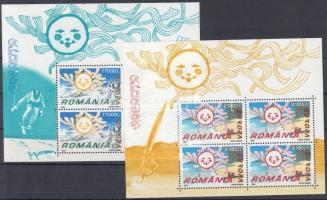 Europa CEPT Vacation mini sheet pair, Europa CEPT Vakáció kisívpár