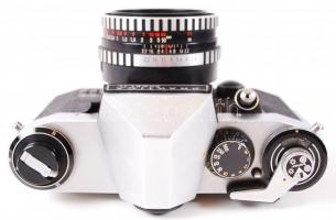 1968-1976 Praktica Super TL tükörreflexes fényképezőgép 2,8/50 objektívvel / 
Praktica Super TL phot...