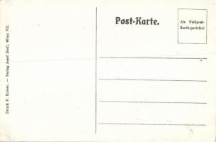 'Gulyas-Kanone' Hungarian soldiers, military WWI, artist signed