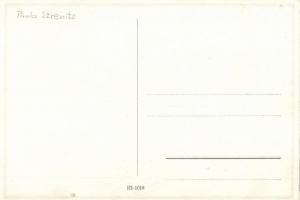 Clown, art postcard, Paula Strenitz