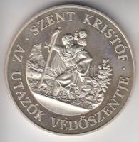 1998. "50 éves a Volán" Ag emlékérem (31.1g/0.925/42.5mm) dísztokban névre szóló adományozói tanúsítvánnyal T:PP