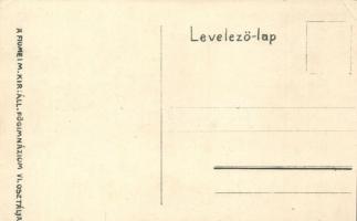 Fiumei Főgimnázium VI. osztály Deákfalvára, Art Nouveau, Studentika s: Kucich (EK)