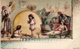 Judea Nationalitäten series, Judaica litho