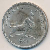 Ausztrália 1954. 1Fl Ag "Királyi látogatás" T:2,2-
Australia 1954. 1 Florin Ag "Royal...