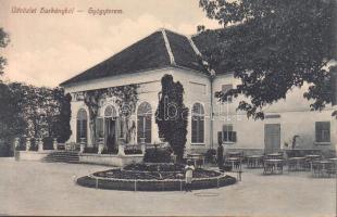 Harkány gyógyterem, cukrászda