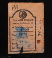 Liba támadás. Festett kerámia, apró lepattanásokkal, m:26 cm