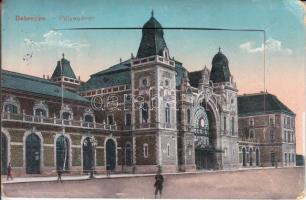 Debrecen vasútállomás, leporello (ázott / wet damage)