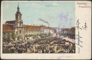 Pozsony, Market square (fl)