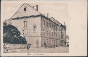 Eger, Főreáliskola So. Stpl