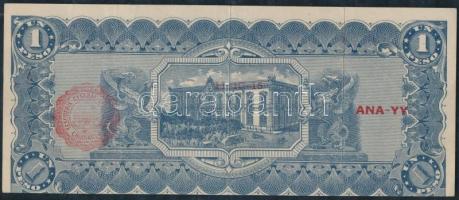 Mexikó/Forradalmi/Chihuahua 1915. 1P piros csipkés bélyegző a hátlapon T:III
Mexico/Revolutionary/Ch...