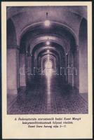 Budapest IX. A Redemptorista szerzetesnők Szent Margit Leánynevelő Intézetének folyosója