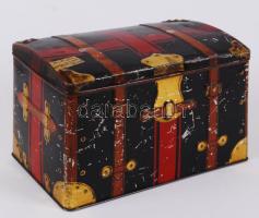 Régi fém doboz, 20×11 cm , m:14 cm