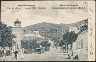 Trencsénteplic, Heinrich street, mirror spa (EK)