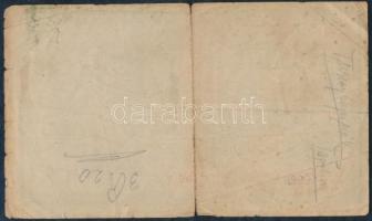 1918. 200K "A 2092" sima hátlap T:III-