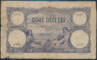 Románia 1928. 20L T:III-
Romania 1928. 20 Lei C:VG