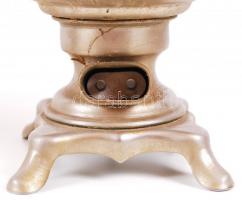 2 darab nagy méretű modern szamovár, fém / 
Large samovar, 50cm