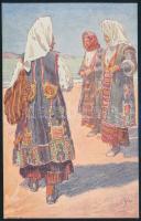 Dalmatian folklore, women, s: A. Kaspar