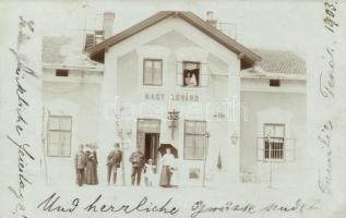 Nagylévárd railway station, photo (EK)