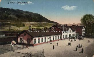 Zsolna railway station (small tear)