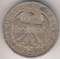 Német Birodalom / Weimari Köztársaság 1925E 1M Ag T:2-
Germany /Weimar Republic 1925E 1 Mark Ag C:VF