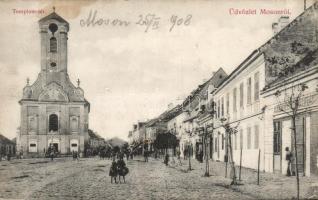 Mosonmagyaróvár - Moson Templom tér, Weisz Jakab mészáros üzlete