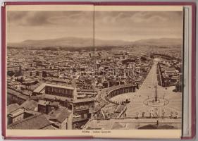 Róma dekoratív képes leporello füzet a 20-as évekből