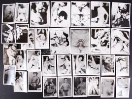 cca 1960 33db erotikus és pornográf fotó klf méretben /  Erotic and porno photos