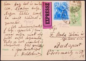 1939 Várkonyi Hildebrand Dezső (1888-1971) bencés rendi szerzetes, filozófus, pedagógus, pszichológu...