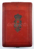 Adományozói tok az Olasz Korona Rend kitüntetéshez jó állapotban