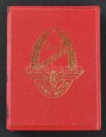 ~1970. "Kiváló vasutas" szocialista kitüntetés eredeti dísztokban T:1